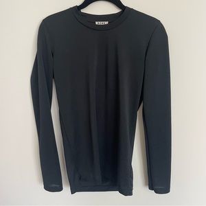 Acne | Black long sleeve tee